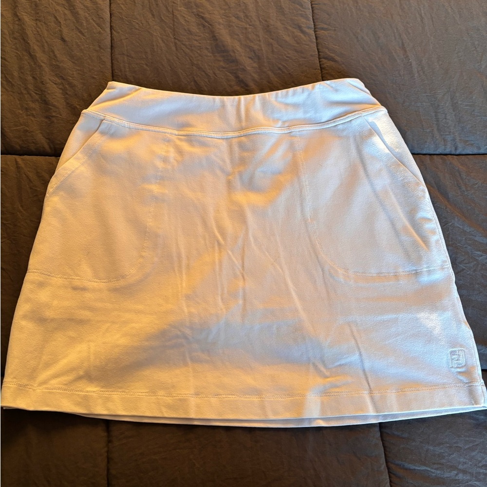 FootJoy white golf Skirt